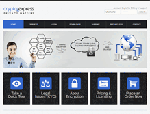 Tablet Screenshot of cryptoexpress.com